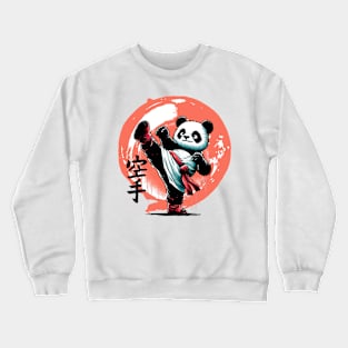 Badass Panda Kenpo Karate Crewneck Sweatshirt